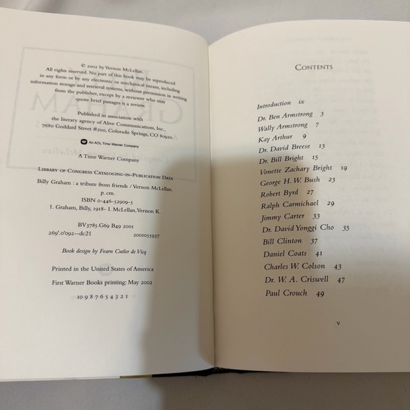 Billy Graham: A Tribute from Friends Book - Picture 5 of 5